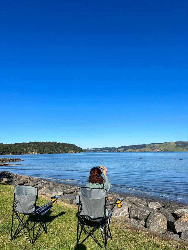 🪨 Huia Beach｜泥灘映山林的靜謐早晨