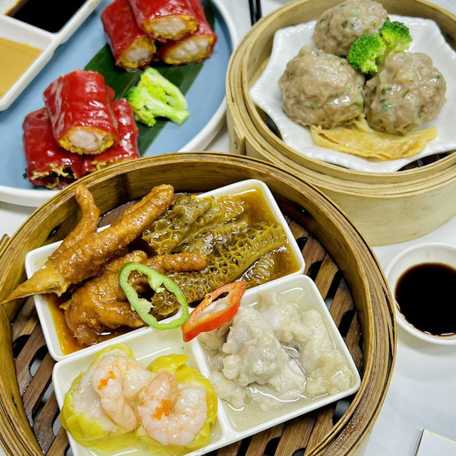 廣府特式氛團飯店吃粵式點心