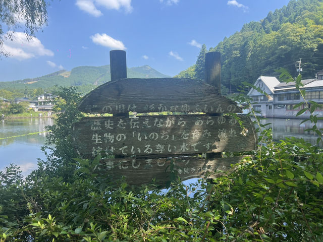 湯布院的倒影