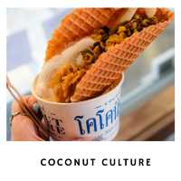 🥥 Coconut Culture พระอาทิตย์ – ไอศกรีมมะพร้าวสด
