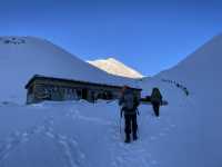 One of the toughest yet most rewarding parts of the Annapurna Circuit👫😎😍👍