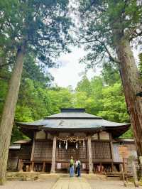飛驒高山老街近郊的飛驒山王宮-日枝神社