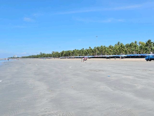 🌊🏖️ ชายหาดบางแสน  🏖️🌊