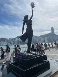 香港地標星光大道漫步  