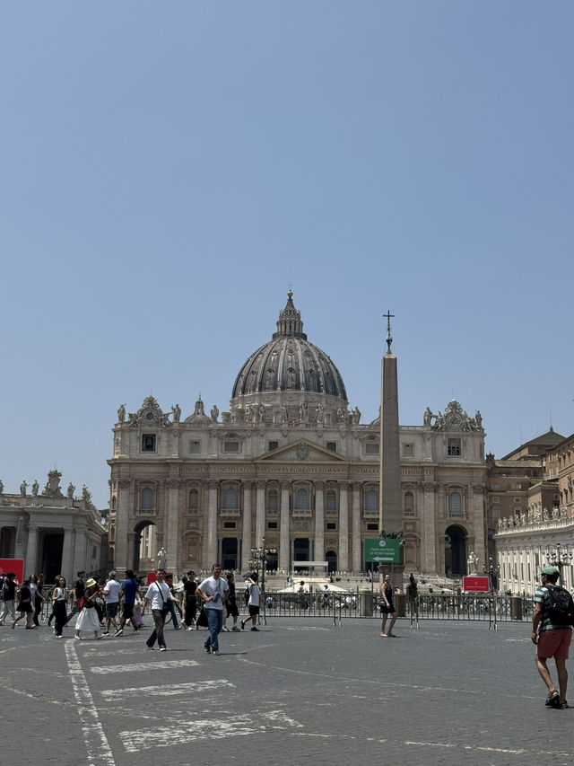 【バチカン】世界最大級の聖堂「サン・ピエトロ寺院」🕊️🏛️