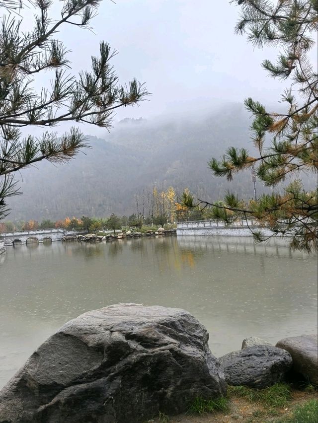 “Mirror of the Sacred Peaks: Mount Wutai Lake”