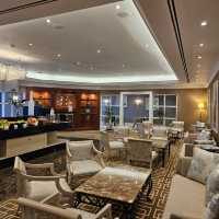 Enjoying Lounge access at Dusit Princess Melaka