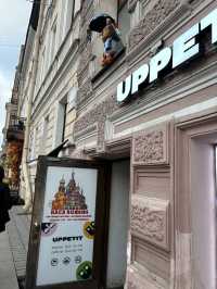 👀🥧🍵✨ร้านกาแฟ Upetit เมืองSaint Petersburg Russi