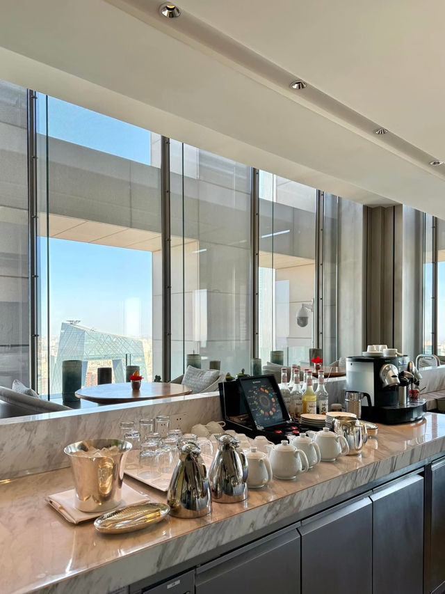 Club Lounge โรงแรม Park Hyatt Beijing 