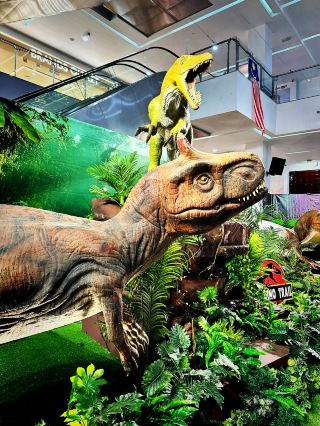 공룡 모험이 기다린다 – 퍼마이수리 임페리얼 시티 몰의 공룡 트레일