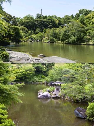 静かな絶景、坂田ヶ池公園。
