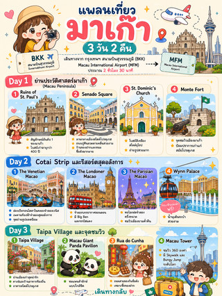 澳門旅遊計劃