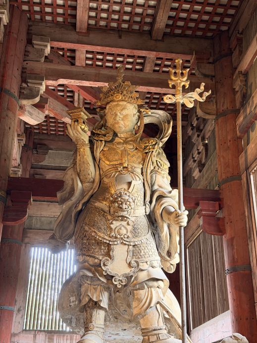 The Great Buddha Hall of Todai-ji Temple in Nara | Shining with