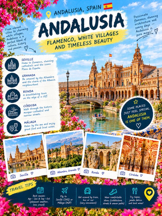 🇪🇸 Andalusia, Spain: A Journey Through White Villages and Moorish Streets