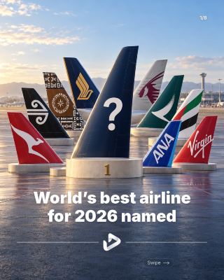 🏆✈️ THE WORLD’S BEST AIRLINE FOR 2026 HAS BEEN NAMED