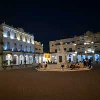 Feel the night magic of Plaza Vieja in Old Havana