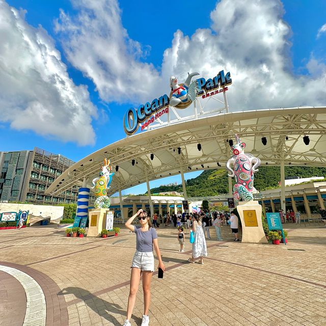 這個夏天的海洋公園這樣玩🩵🐬🐟