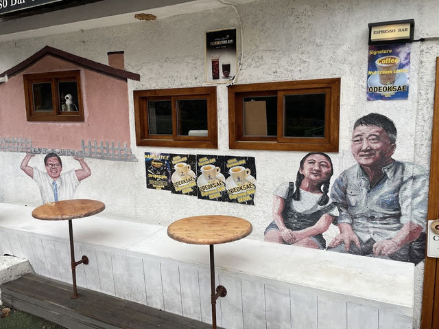 Cute little village for street arts 