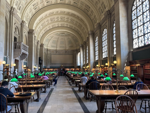 #Boston Public Library (central)