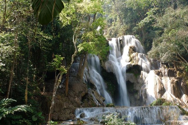 Luang Prabang's Tranquil Tapestry 🏞️🏰