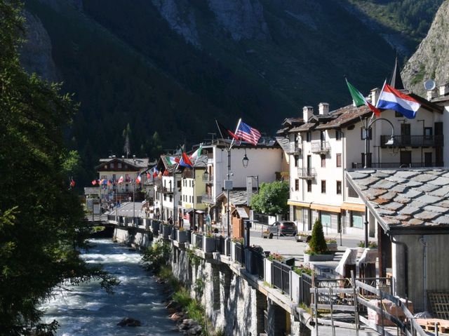 La Thuile, a magic little village near Aosta 