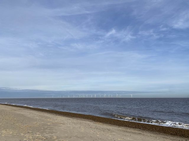 🏖️ Tranquil Sands Along England's Coast🌊