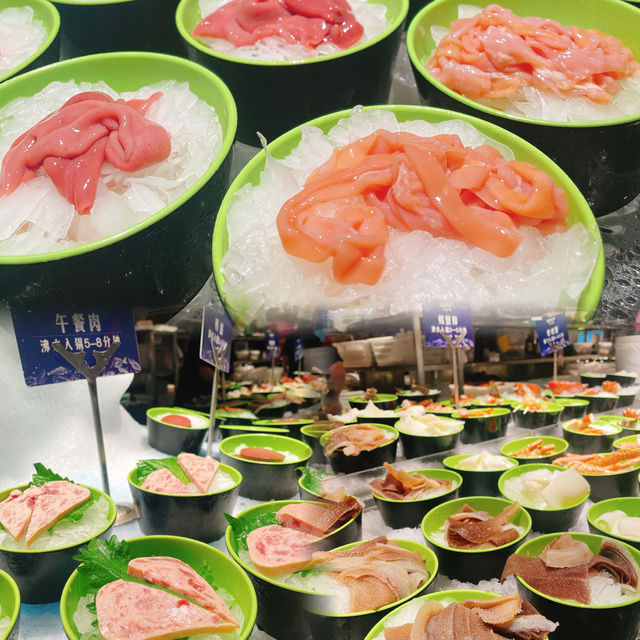 深圳海鮮自助餐🦞新鮮多款海鮮吃到飽！