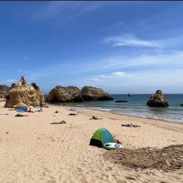 <葡萄牙 Portimão 🇵🇹> 三城堡沙灘 🏖️