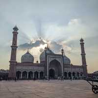 great mosque of Old Delhi Jama masjid