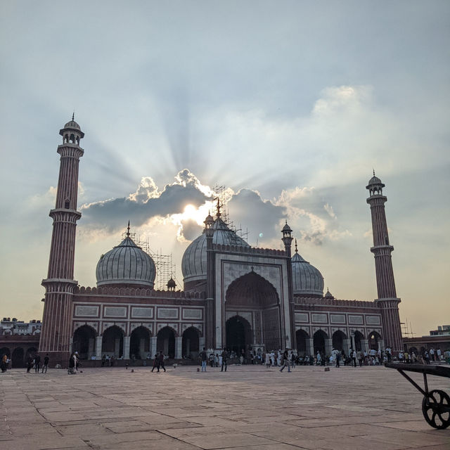 great mosque of Old Delhi Jama masjid