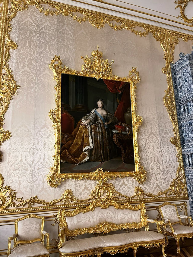 Catherine palace in Pushkin, Russia