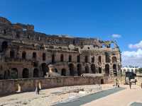 The third biggest roman arena with 35000 seats. 