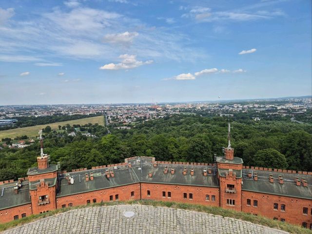 Kościuszko Mound Krakow, views for miles