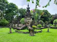 Buddha Park in Vientiane