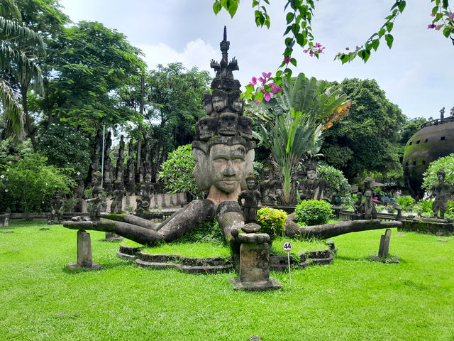Buddha Park in Vientiane