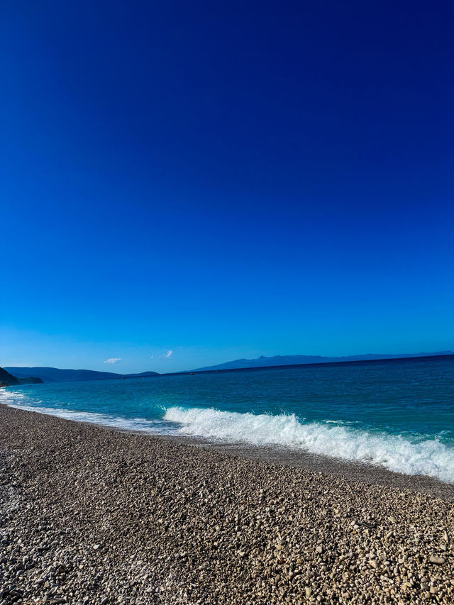 🌊 Borsh Beach: Peaceful Paradise on the Albanian Riviera 🌴