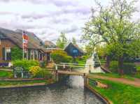 Yes, this green town exists in real life
