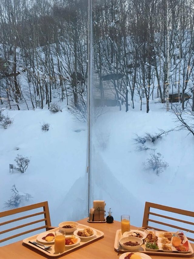 北海道森林賞雪露天浴池綠之風度假村