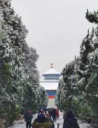 北京雪景｜天壇公園