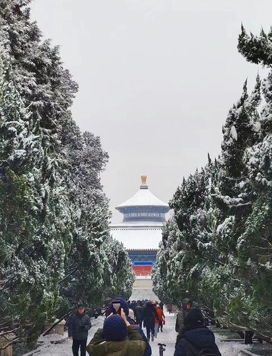 北京雪景｜天壇公園