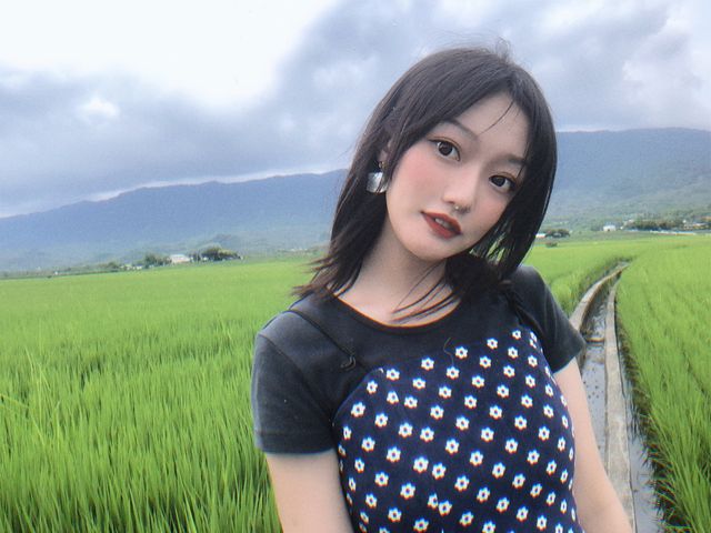 台灣必去景點伯朗大道風吹麥浪踏車而行悠閒舒適