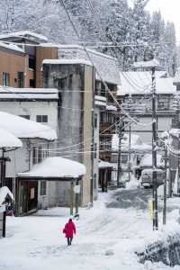 日本新潟冬日溫泉去哪兒泡