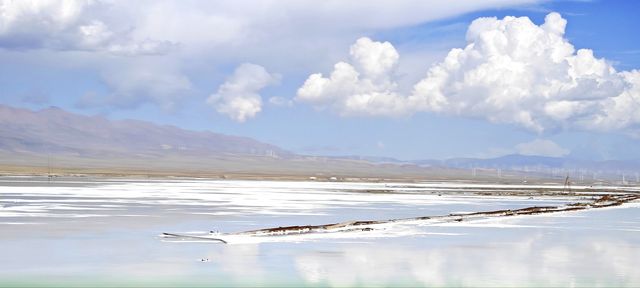 茶卡鹽湖