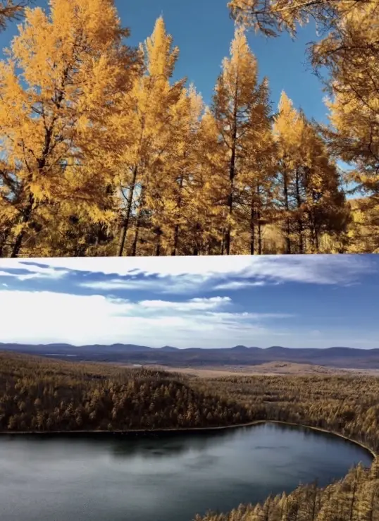 Enjoying the Heavenly Pool and Autumn Scenery | Arxan National Forest Park in Inner Mongolia