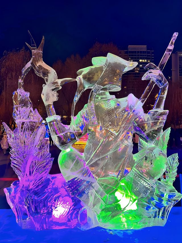 2月2日 夜遊哈爾濱兆麟公園