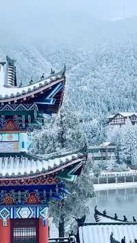 武漢周邊的九宮山滑雪場