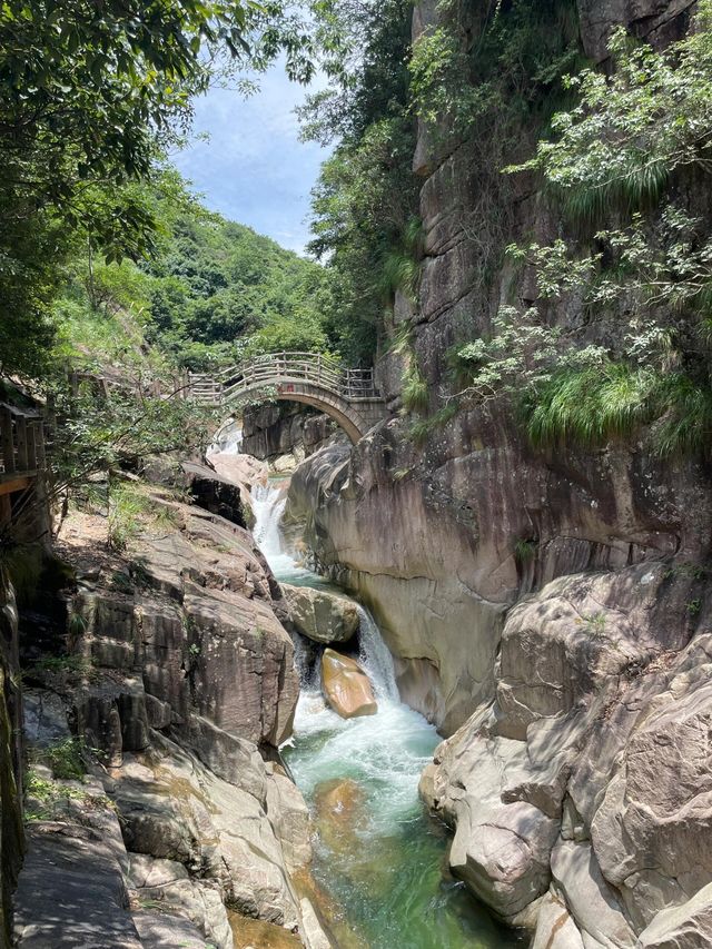 安徽宣城鄣山大峡谷小眾輕徒步好去處