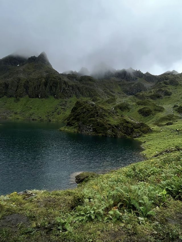 陰雨天的南極洛是仙境一般的存在