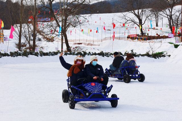 花溪谷冰雪樂園，遛娃好地方