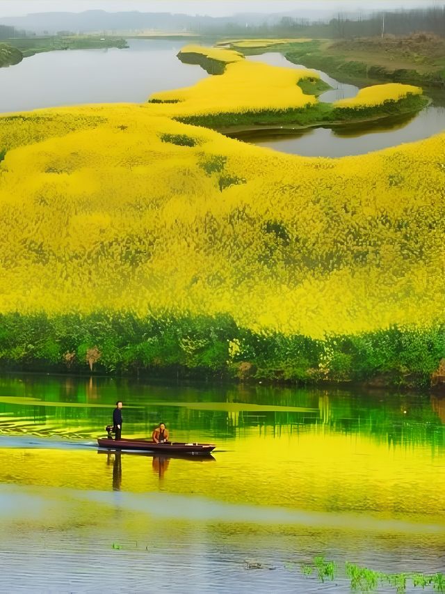 成都“小江南” | 邛崃兩河村千畝油菜花田